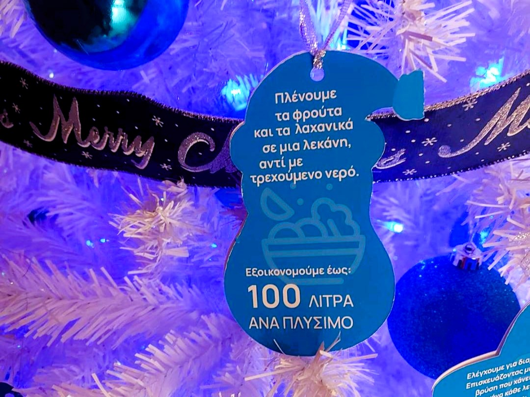 ΔΕΥΑΤ: Εκατοντάδες χριστουγεννιάτικα «Στολίδια Περιβαλλοντικής Συνείδησης» στα Δημοτικά Σχολεία του Δ. Τρικκαίων